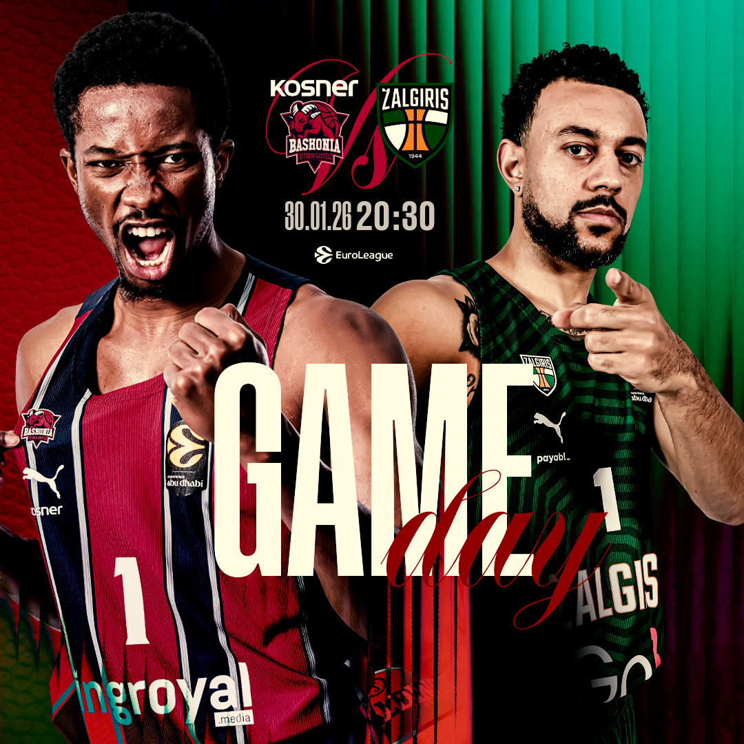 🔥 ¡SORTEO A LA VISTA! ¿Quieres venir al Buesa Arena a disfrutar del partidazo ante Zalgiris?

👉 RT + Follow
👉 Menciona a tu acompañante

¡Y podrás ganar 2⃣ entradas VIP! 🎟️bitl.to/5ax4