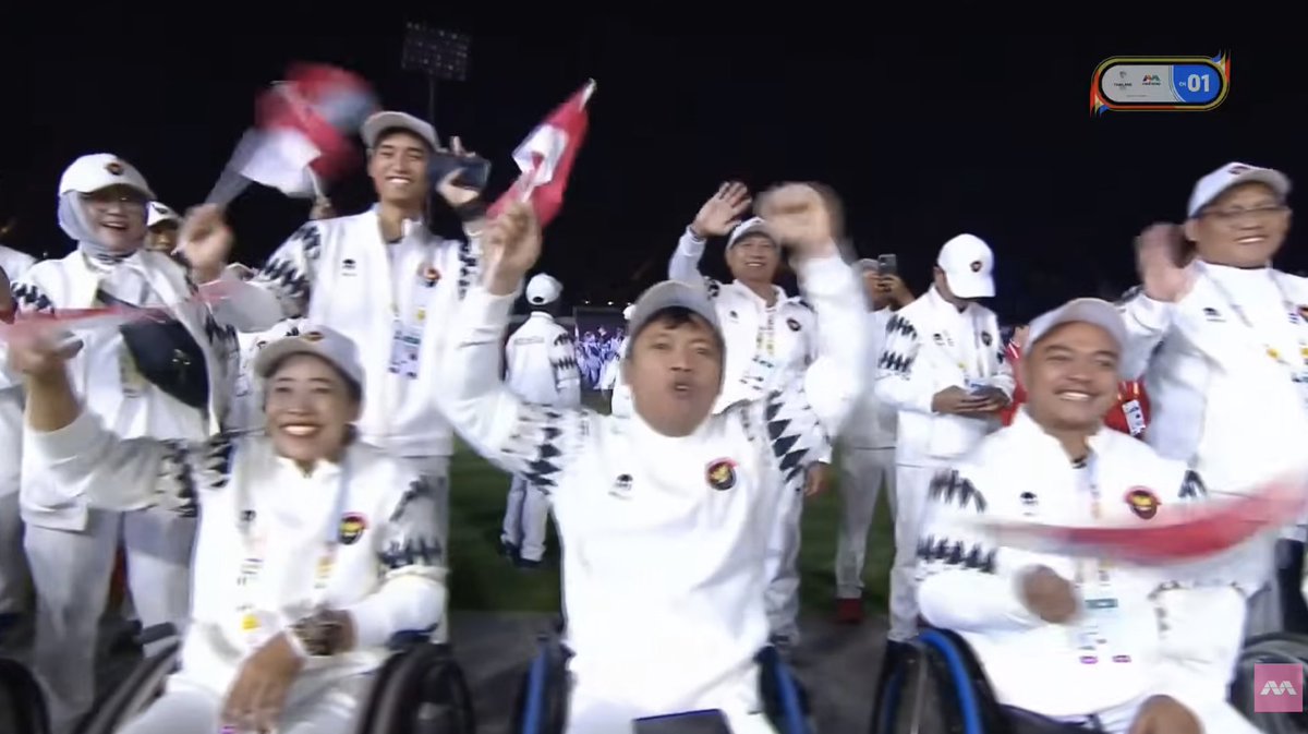 ainurohman's tweet photo. Selesai, ASEAN Para Games Thailand 2025 

Indonesia menjadi runner-up dengan:  

135 Emas 🥇
143 Perak🥈  
114 Perunggu🥉 
392 Total Medali 
Jauh melebihi target 82 emas.

*Para Athletics: Raih 44 emas dari target 25 emas. 
*Para Swimming: Raih 29 emas dari target 8 emas.
*Para Badminton: Raih 12 emas dari target 5 emas. Juara Umum 
*Para Judo: Sapu bersih 7 emas dari 7 nomor. Juara Umum. 
*Para Power Lifting (Raih 9 emas. Juara Umum) 
*Para Archery (Raih 5 emas. Juara Umum) 

 *25 rekor ASEAN Para Games dipecahkan atlet Indonesia.
*Satu rekor Asia dipecahkan atlet Indonesia Helin Wardina di  Para Athletics.

Terima kasih pahlawan bangsa atas pengorbanan, atas dedikasi, atas komitmen, atas darah dan air mata.  

Sampai bertemu di Malaysia 2027!