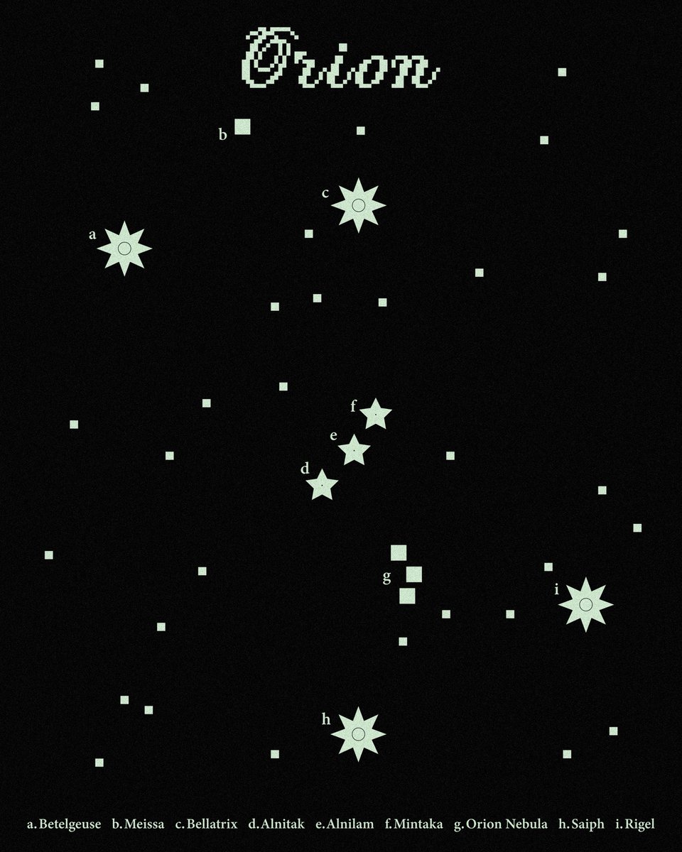 겨울을 즐기는 방법: 맑은 날 밤하늘에서 오리온자리 찾기