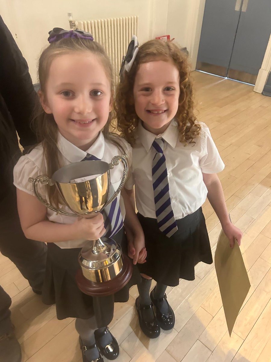 P3 performed so well at the Greenock Festival today. They won 🏆 the Trophy for the Best Primary 3 Choir. <a href="/ASP180/">All Saints Primary School, Greenock</a>