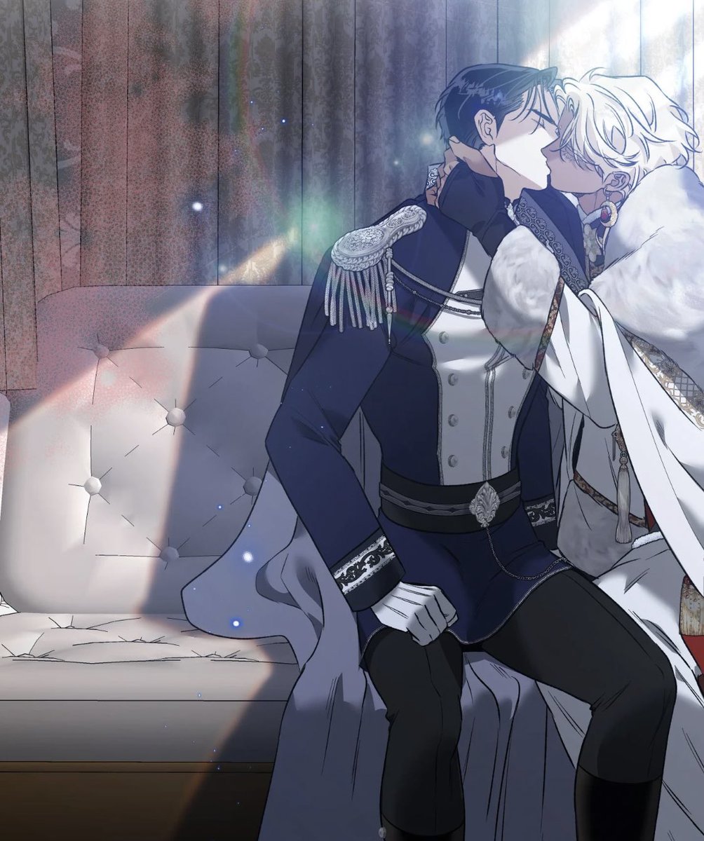 “Dare I call this love?”
Tei feels like this fate resembles his mother’s - sold to a completely different kingdom. Being male replaceable w/concubine for heirs soon

Little does he understand the sincere &amp; irreplaceable love Shuraka feels 

#blossomsofthewhitenight  #백야의꽃길