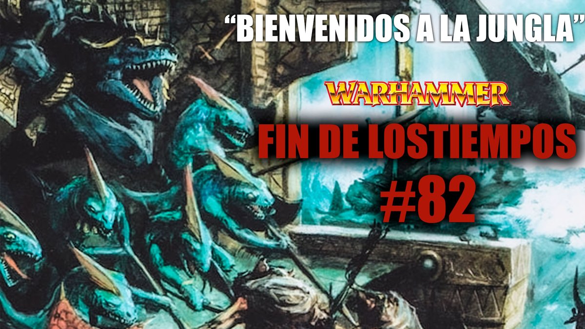 Ya está subido el EP82 de Warhammer el Fin de los Tiempos. Volvemos a la guerra de Lustria con el clan Pestilens y las fuerzas de Sotek luchando en las junglas. Ahora ya tenéis toda la lista de episodios disponibles para escuchar también en Spotify!