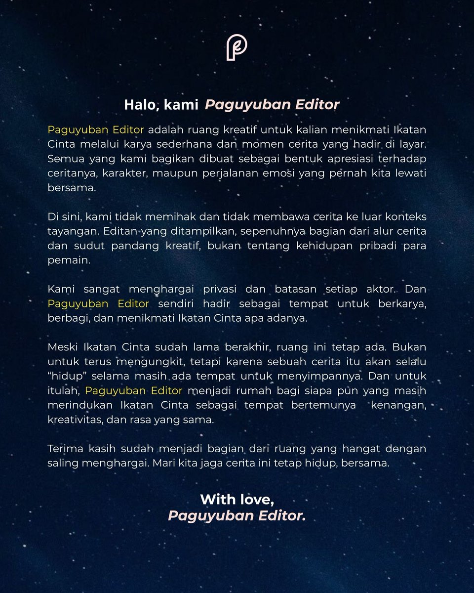 Paguyuban’s Editor tweet media