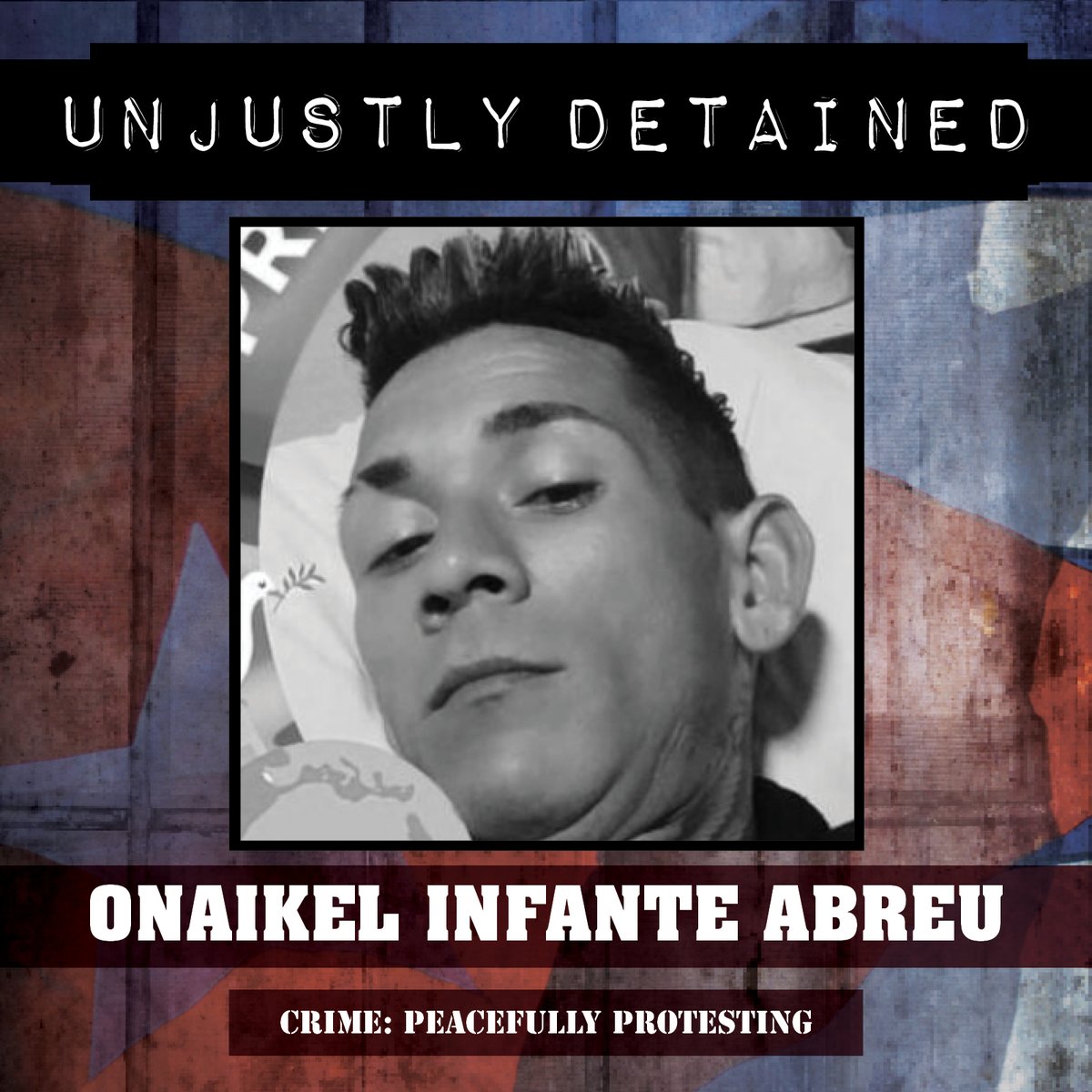 The alarming reports that Cuban political prisoner Onaikel Infante Abreu, imprisoned for peacefully protesting, was tortured and raped in Aguica Prison are barbaric. The Cuban regime is responsible for the continued terrible abuse against the island's political prisoners and