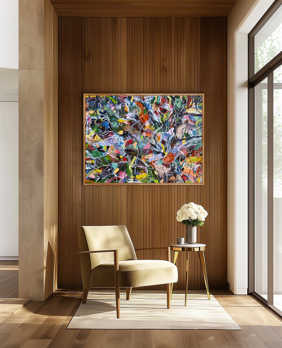 wawarrio's tweet photo. New painting, “And Another Thing”. 36x48”. #art #artist https://t.co/qZGYnS5xdN