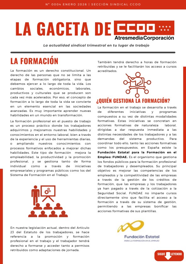 CCOO Atresmedia tweet media