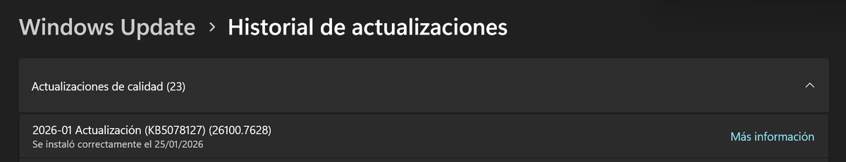 SoyITPro's tweet image. Microsoft lanza actualización OOB para #Windows11 que soluciona el problema en #Outlook y los archivos de datos almacenados en la nube.

Equipos en los que se instalaron las actualizaciones de enero de 2026 y presentaron bloqueos de Outlook deben instalar esta nueva