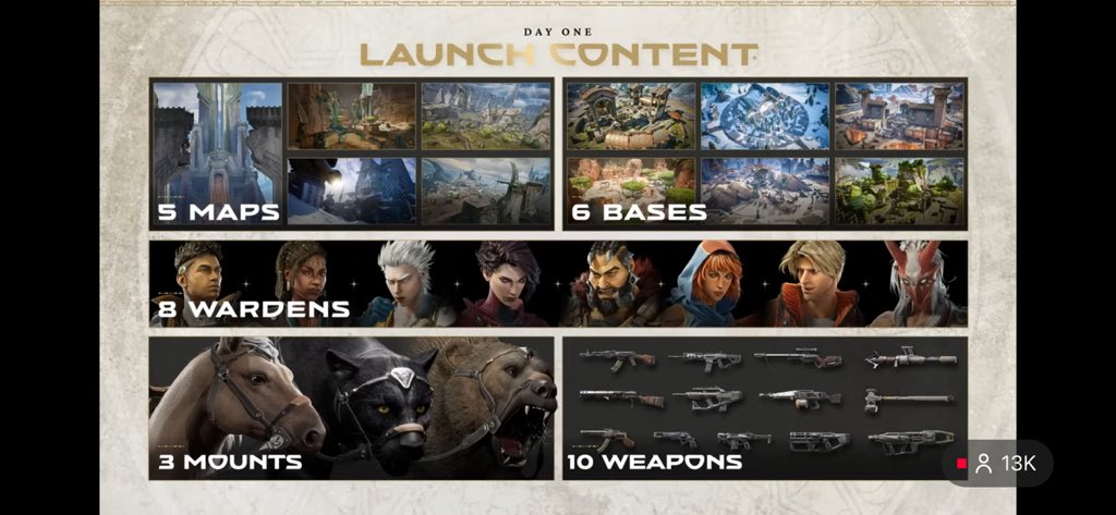 HighGINFO's tweet image. Everything available today in Highguard #Highguard