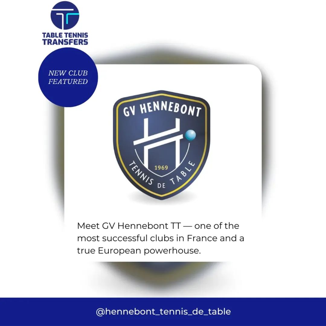 TTTransfers's tweet photo. Top European club on TTT 🇫🇷🏓
GV Hennebont TT
🏆 5× French Champions
🏆 2× Europe Cup winners
Now looking for a player on TTT.
Want clubs like this to find you?
Update your profile. Renew your Ad. Be visible. https://t.co/Y3vlq0cIs9