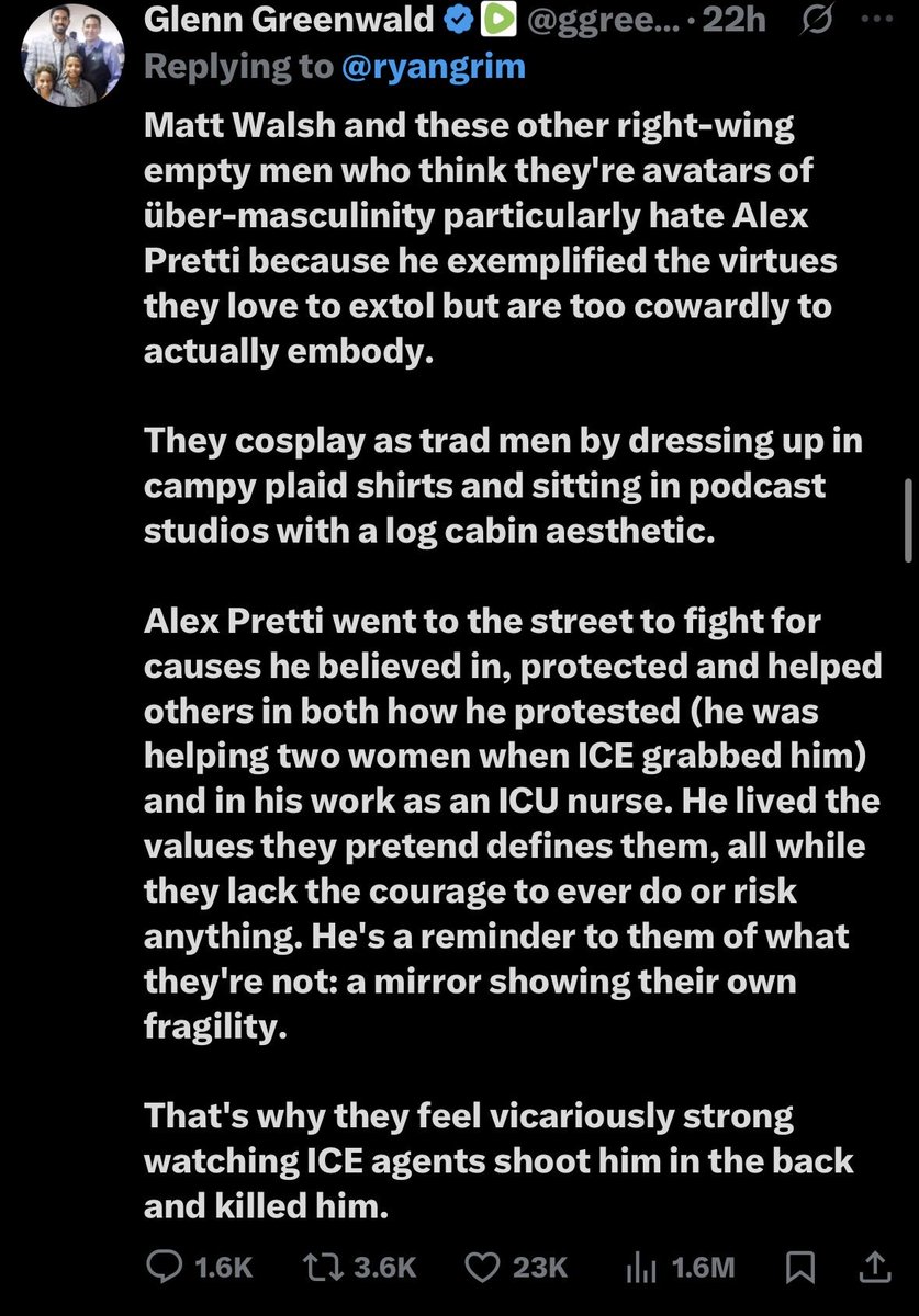 Angry_Staffer's tweet image. Great. Everything is so fucked that somehow I agree with Greenwald.

He nails it here, though.