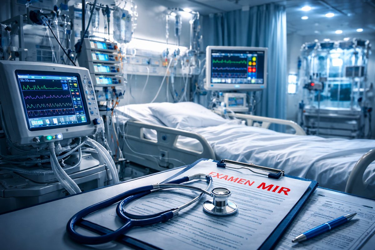 tommy_chav's tweet image. Hola a todos! Enhorabuena por haber llegado hasta aquí compañeros!

Soy Tommy, R5 de UCI.
Os dejo un hilo 🧵 preguntas del #MIR2026 relacionadas con #CuidadosIntensivos 🆘

Espero que os guste y os ayude
Enhorabuena a todos!

#UCI #FSE #MedicinaIntensiva