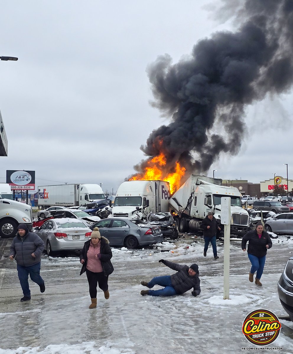 There has been a slight fender bender in our parking lot involving a few handfuls of vehicles, which we expect to be cleaned up in the next 15 minutes.

In the meantime, customers are welcome to drive around the accident and enter the store. Please be mindful of possible ice