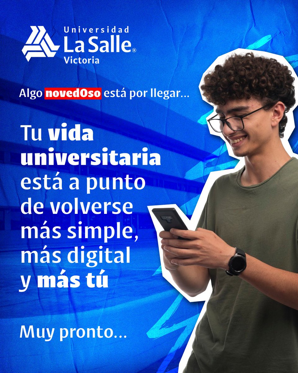 Algo nuevo está por llegar…

Muy pronto…. 🐻 📱

Mantente atent@

#SomosLaSalle #Digital #CdVictoria