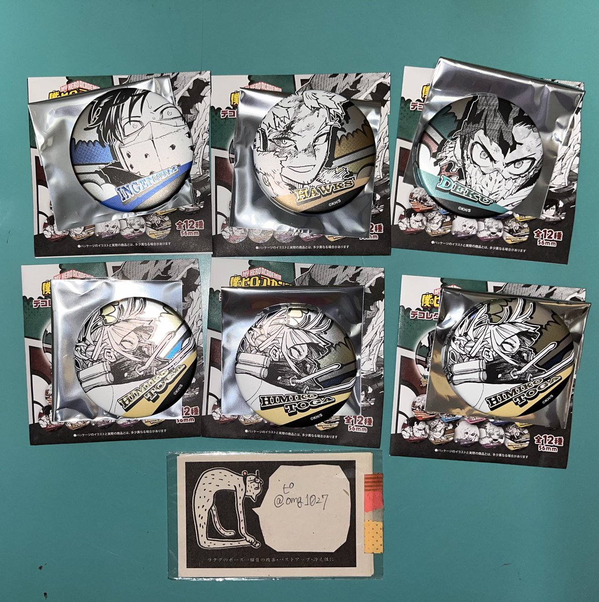 0 【交換】 僕のヒーローアカデミア デコレクション缶バッジ第2弾