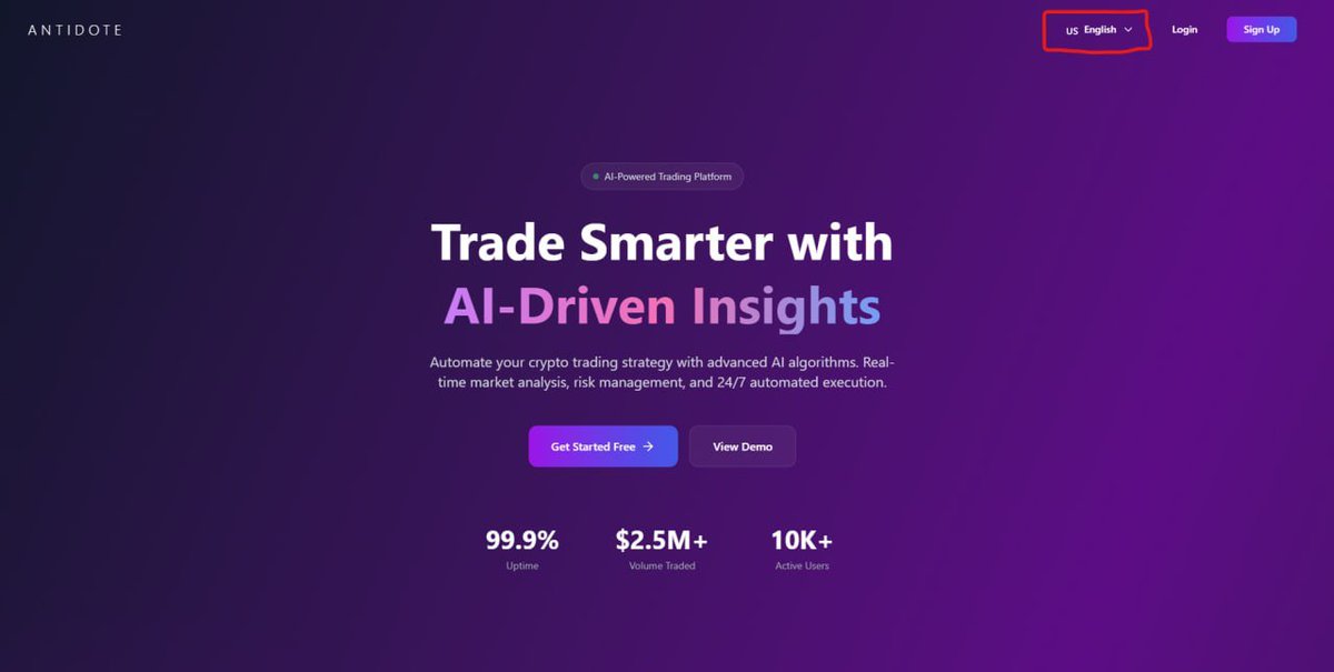 Antidotetools's tweet photo. Antidote trading tool çok yakında aktif hale gelecek.😎🔥 https://t.co/w0uYY0Pdgm