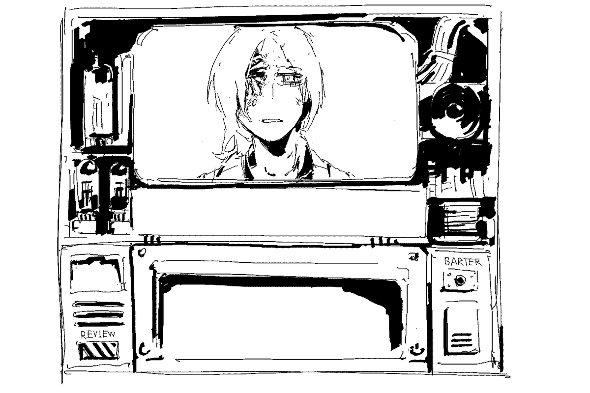 （怎么解释这家伙是我自设的亚种但是又不是我自设这件事（挠头））

#fallout #falloutoc