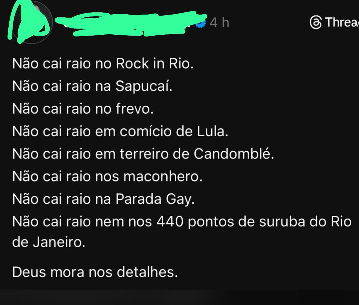 ri litros... não dou créditos pq veio no "zap", sem os mesmos... 

mas obviamente é obra de carioca