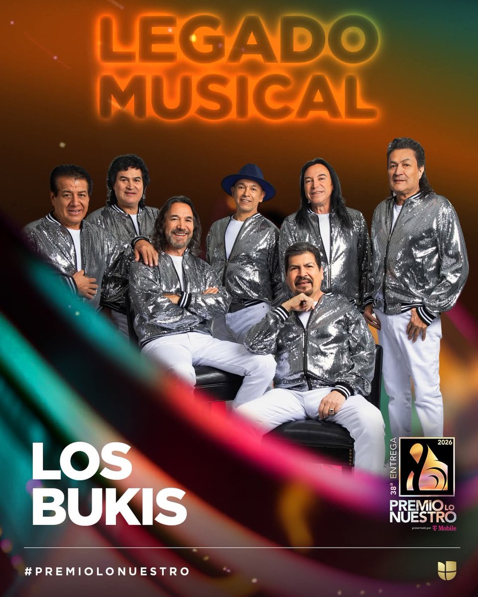 #PremioLoNuestro 

🟠 ¡PURO #MICHOACÁN! #LosBukis recibirán homenaje en la edición 38 de <a href="/premiolonuestro/">Premio Lo Nuestro</a> al recibir la mención honorífica de "Legado Musical" por su gran aporte al mundo de la música. 

La gala se será el 19 de Febrero en el <a href="/KaseyaCenter/">Kaseya Center</a> de #Miami