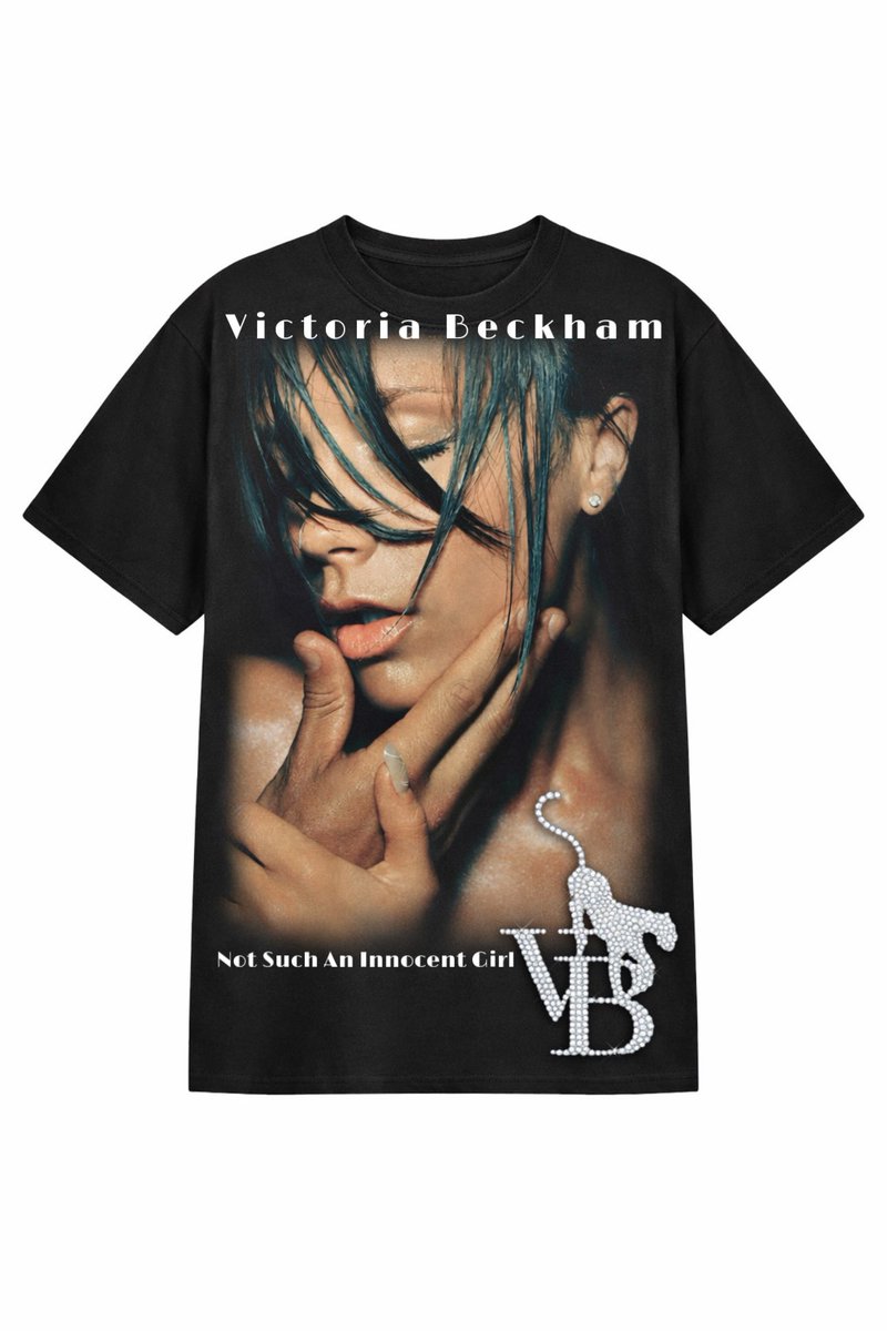SPICExCelestial's tweet photo. #JusticeForVB || #VictoriaBeckham // #NotSuchAnInnocentGirl 2026 Merch Concept. (Part 3) https://t.co/XgAvy82XKN