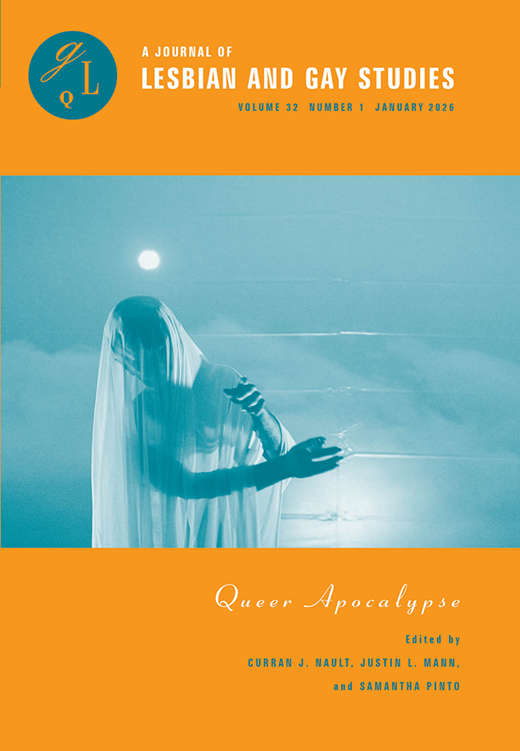 I'm excited that so many early career scholars are a part of this GLQ issue <a href="/DukePress/">Duke University Press</a>, including my incredible co-editors (I was just here to handle the emails).  It's hard times, y'all.    Hugs.  read.dukeupress.edu/glq/issue/32/1