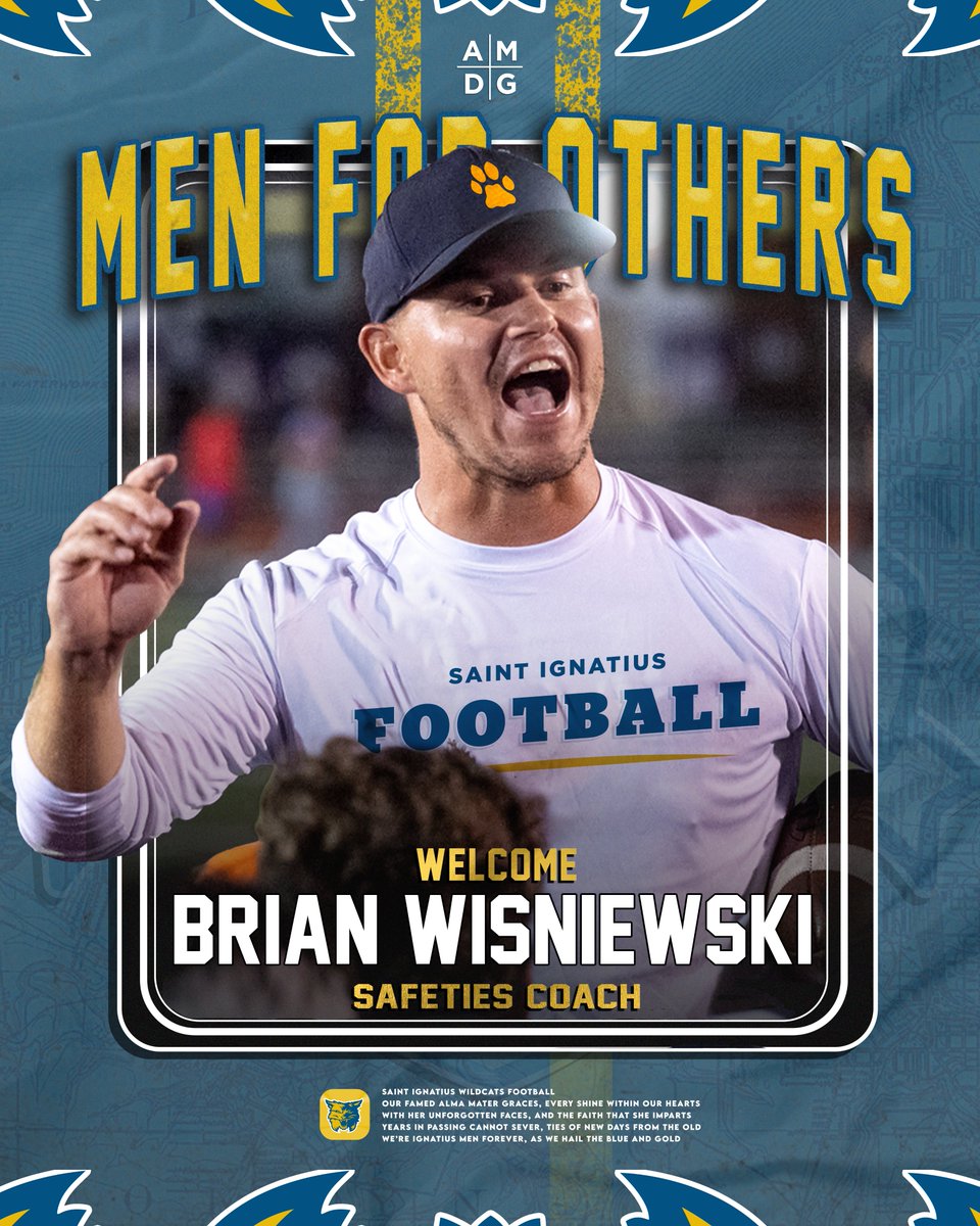 SIHSSports's tweet image. FB: Welcome to Ohio City, Coach Wisniewski!  

Coach Wisniewski will serve as the Wildcats' Safeties Coach for the 2026 season! 
#GoCats | #AMDG