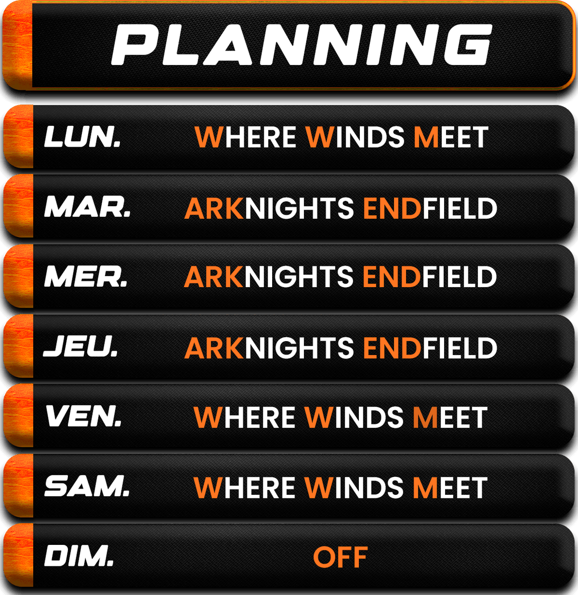 snowmonkey31's tweet photo. Le planning Twitch est en ligne ⚡

Une semaine entre vents déchaînés et exploration stratégique

📺 Rejoins le voyage en live le soir à partir de 21h.
https://t.co/XSwmSiUEwq

#TwitchFR #Streaming #Planning #Gaming #ArknightsEndfield #WhereWindsMeet https://t.co/FlNs11SDxN