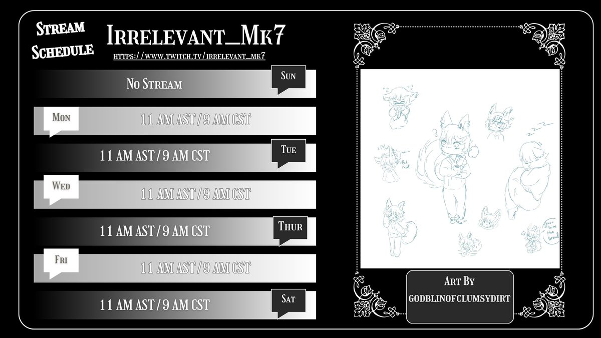 After 7 days straight, I learned that it is a lil damaging to myself, so I figured I'll put something up but its a lil rough, there may be an extra day off so I don't burn out