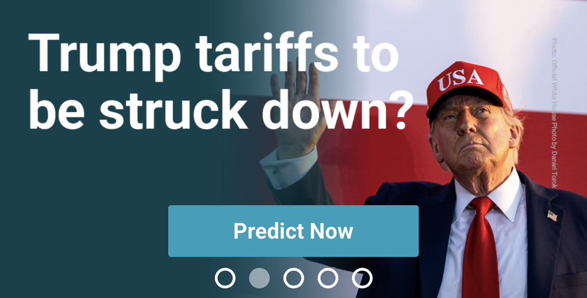 PredictionEdge's tweet image. Though PredictIt, the OG prediction market, gets a lot less attention than Kalshi and Polymarket, they have the cleanest UI for politics markets like the below 👇