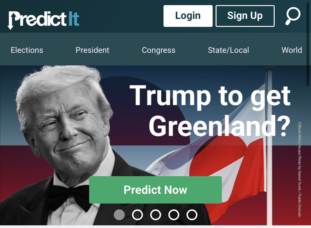 PredictionEdge's tweet image. Though PredictIt, the OG prediction market, gets a lot less attention than Kalshi and Polymarket, they have the cleanest UI for politics markets like the below 👇