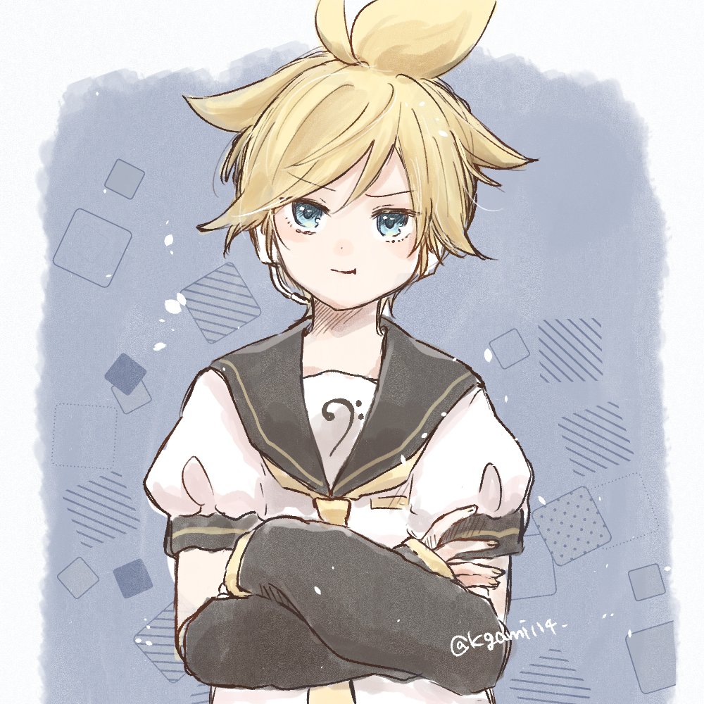 鏡音レン 「」|すけのイラスト