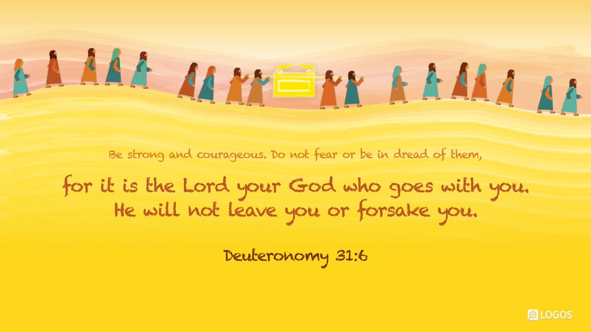 GamerPreach's tweet image. I’m reading Deuteronomy 31:6 ref.ly/Dt31.6 via @Logos