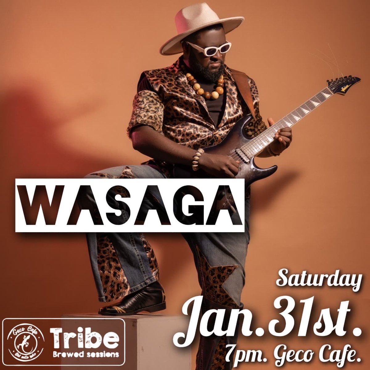 WasagaElisha's tweet photo. This Saturday, 31st Jan 2026 🎶
Catch me live at Geco Cafe with my amazing band.
Free entry — just vibes, music, and good company.
Come let’s have a good time together ✨
#WasagaElisha #Wasagalive https://t.co/b3HkpOQJ1l