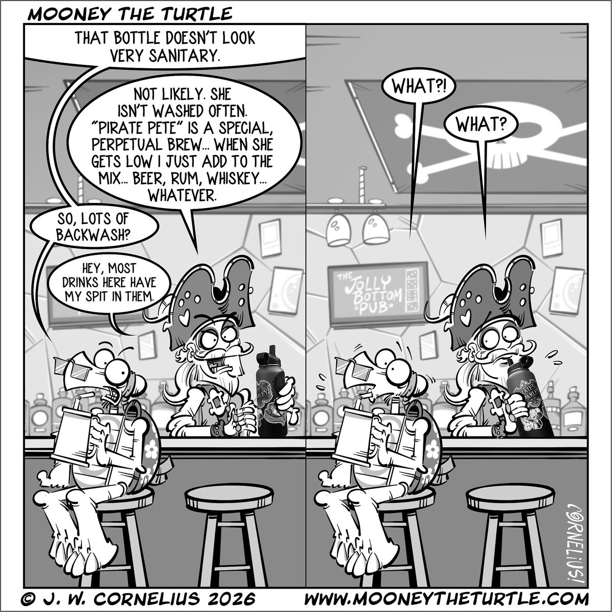 mooneytheturtle's tweet image. “Pirate Pete”
(Spit is the secret ingredient)

Check out “Mooney the Turtle” on WEBTOON!
m.webtoons.com/en/challenge/m…

#mooneytoons #mooneytheturtle #turtlecomic #webcomic #webcomics #indiecomic #indiecomics #mooners  
#mooneymonday #mooneymondays