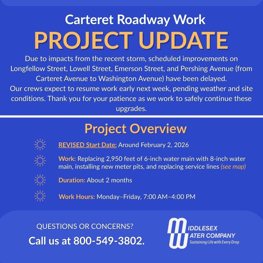 Middlesex Water Co. tweet media