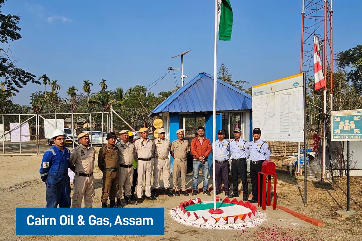 Vedanta_Group's tweet image. (1/3)
77 years of a Republic shaped by courage, enterprise and unity.

Across Vedanta’s business units, our people contribute every day to the #technologies, #metals and #criticalminerals that power India’s progress. 

This #RepublicDay, we reaffirm our commitment to