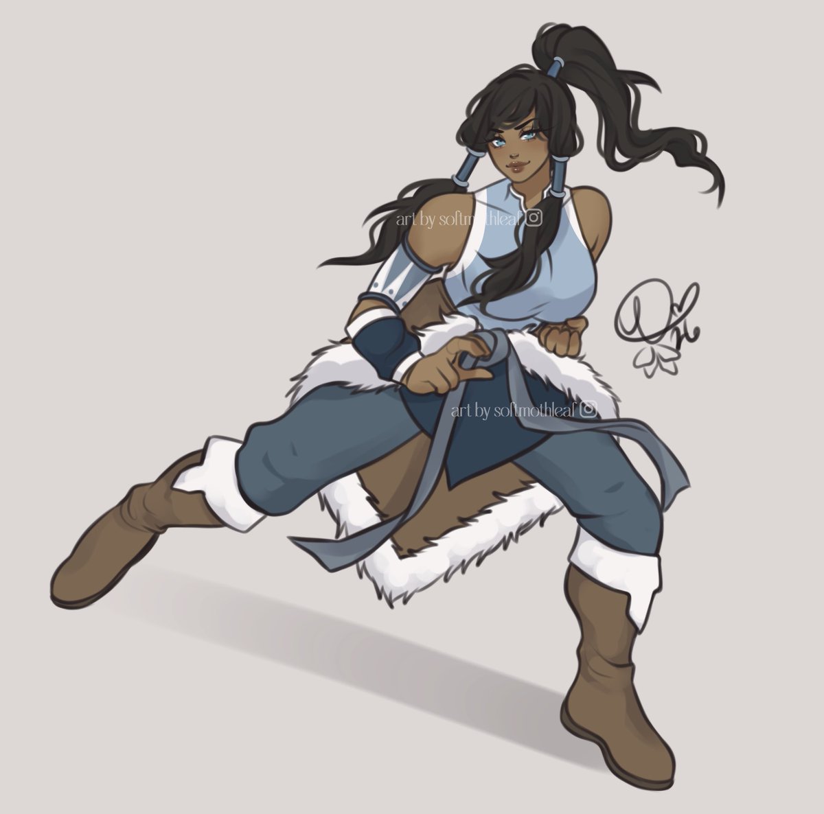 softmothleaf's tweet image. commission for @Stickybird25 

#art #artist #digitalart #commission #korra