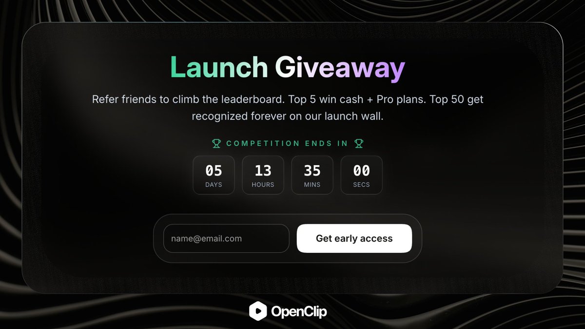 OpenClip tweet media