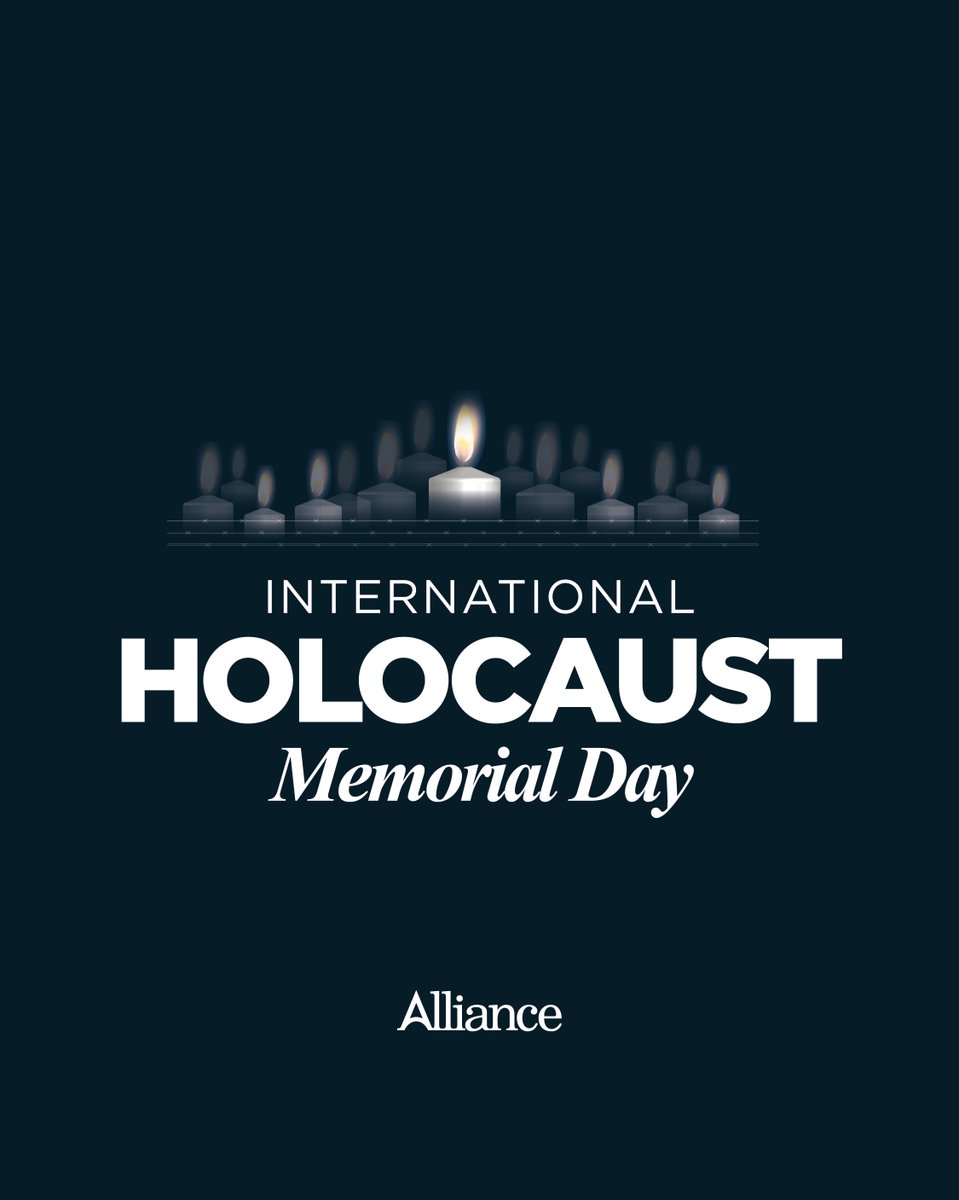 Today we remember the 6 million Jewish people and other victims murdered by the Nazis.

Although 1945 may seem long ago, we still see the echoes of fascism across the globe.

Intolerance must be challenged on every occasion to ensure the atrocities of the past don't happen again.