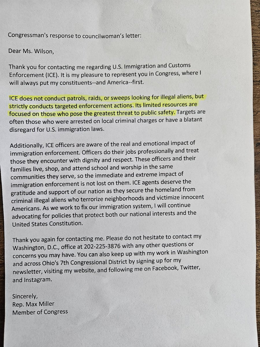 Max Miller tries to gaslight us into not believing our own eyes. 

No additional ICE funding until there is:
-New ICE leadership committed to rule of law
-An end to militarized surges
-Effective training
-Body cameras
-A hard stop on entering people’s homes w/o a judicial warrant