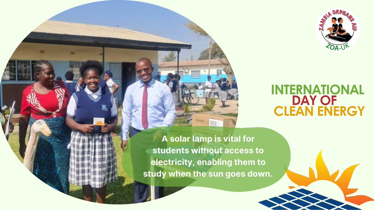 ZOA provides students with solar lamps to enable them to study after dark - a cheap and simple solution.

To provide solar lamps for vulnerable children, please donate here: zoa.org.uk/donate

#CleanEnergyDay 
#EducationForAll 
#EducationEquity