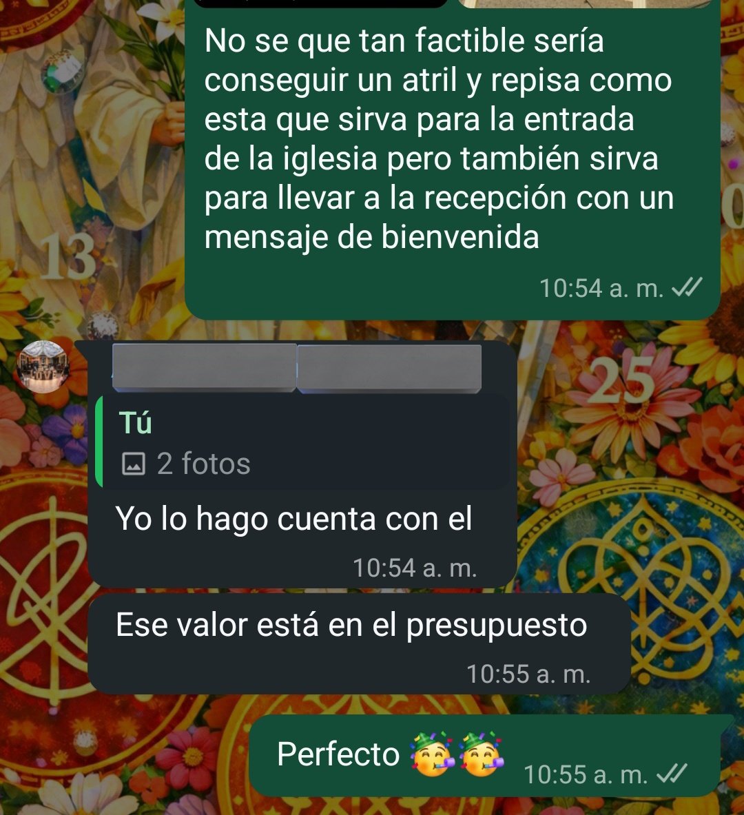 Después de tanto buscar encontramos a un Wedding que resuelve y me sigue las ideas.