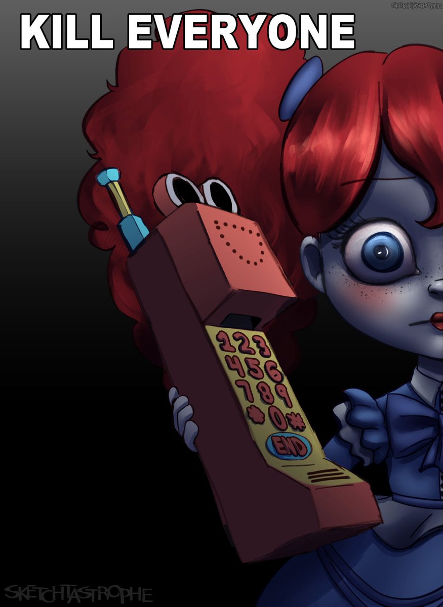 that one spongebob meme but i drew it as poppy and ollie LOL 
#PoppyPlaytime #PoppyPlaytimeChapter5 #fanart #poppyplaytimeprototype #ppt