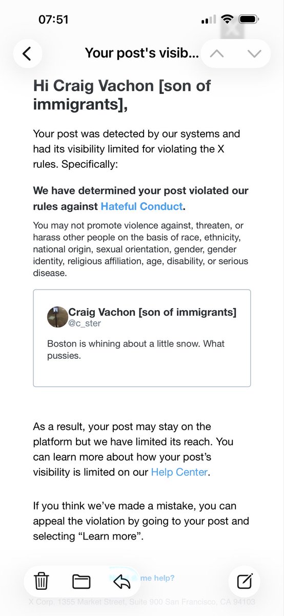 Craig Vachon [son of immigrants] tweet media