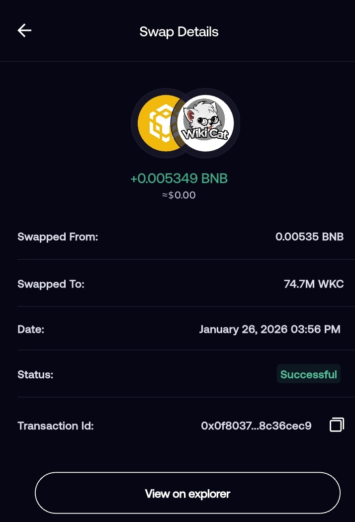 Pst_Ne's tweet image. Just added 74700000 to my @wikicatcoin bag. Any small dollar I see I top up...
Buy #wikicat. It will melt faces soon...