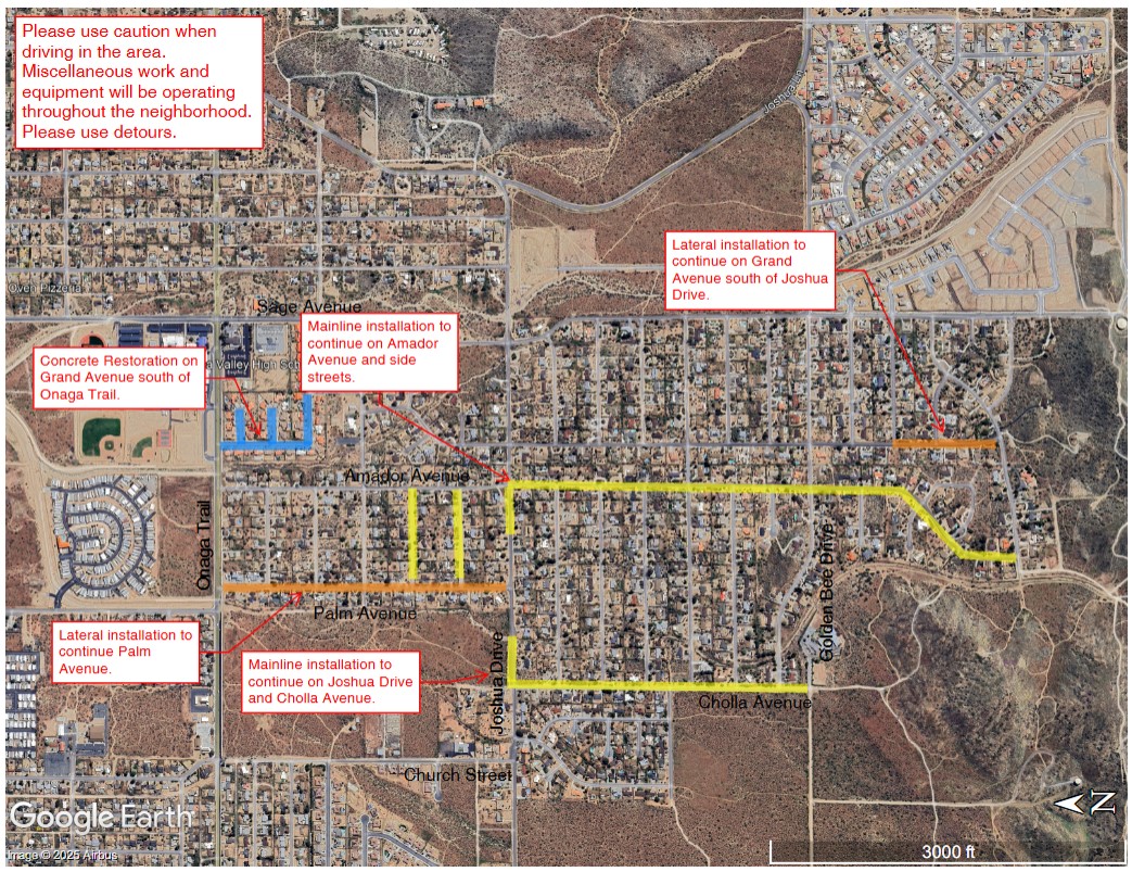 HiDesertH2O's tweet photo. Check out this week's Phase 2 Sewer Project update at https://t.co/Iz8wDthiDc https://t.co/whlMW0oTY9