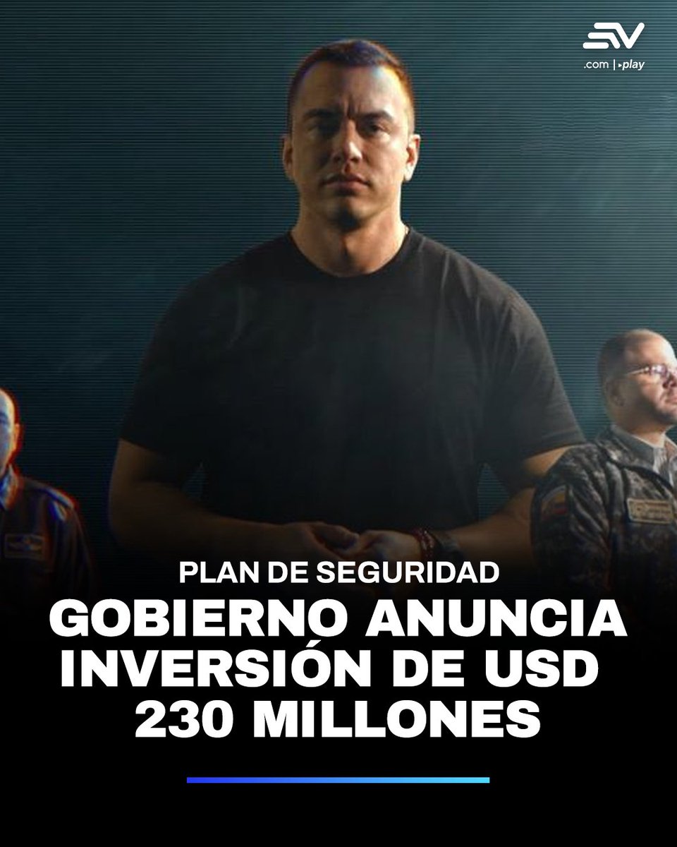 📌 El Ejecutivo presentó su hoja de ruta para este año, la cual contempla inversiones por más de USD 230 millones entre Defensa y el ECU 911, además de nuevas infraestructuras carcelarias. 💻 bit.ly/4qCVY0x