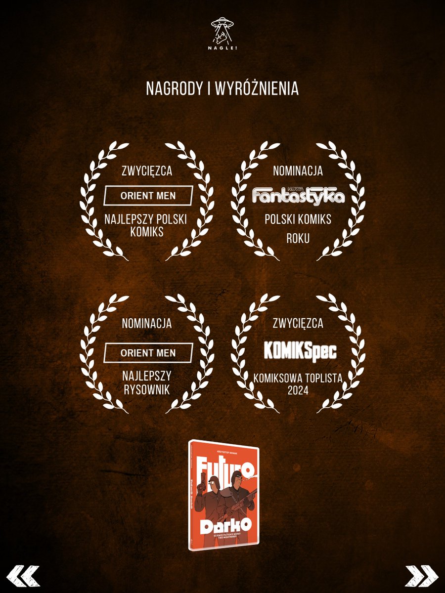 NAGLECOMICS's tweet image. ❗🔥❗ Czy ten tytuł zasługuje na miano jednego z najlepszych polskich debiutów komiksowych ostatnich lat? 🧐

#komiksy #książki #naglecomics