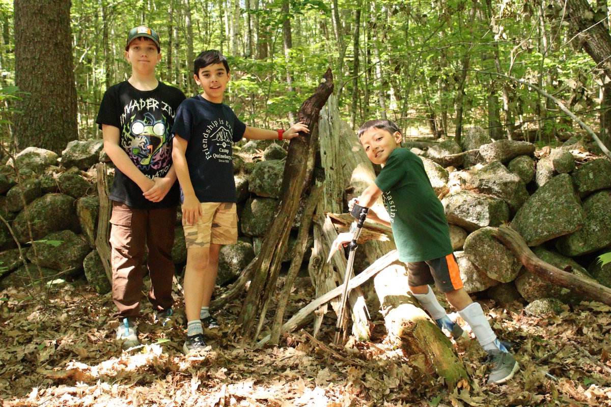 Quinebarge's tweet photo. Happy International Environmental Education Day!!! Camp Quinebarge has a whole activity dedicated to just this: Nature!
#environmentaled #nature # fortbuilding https://t.co/ISNHEnQoWg