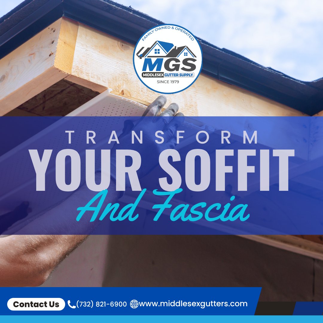 middlesexgutter's tweet photo. Transform your soffit &amp; fascia with expert repair services, revitalizing your exterior in Middlesex County. Trust our skilled team for dependable solutions and quality workmanship!
 
#MiddlesexCounty #SoffitAndFasciaRepair #ExteriorRevitalization #Skilled  #QualityWorkmanship https://t.co/a9zXlALP0M