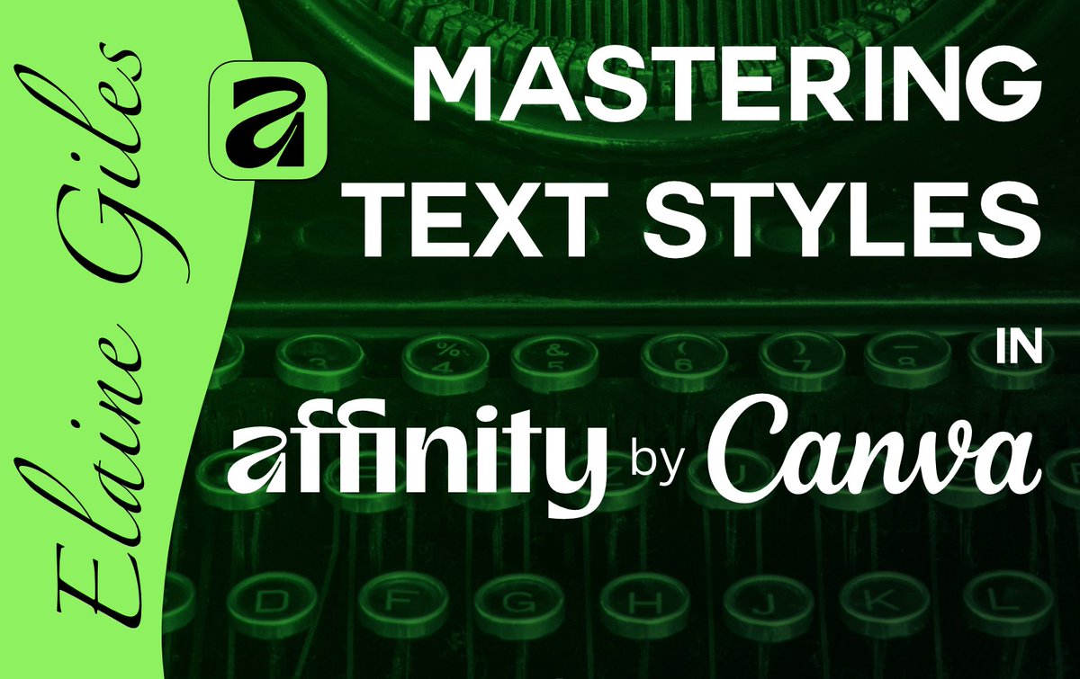 ElaineGiles's tweet photo. β€οΈ Did you miss it? Text Styles in Affinity by Canva
Catch up NOW on demand at https://t.co/rDzPw4HrsX
#AffinityByCanva #MadeInAffinity #TextStyles #SelfPublishing #Design https://t.co/6x36k1psPD